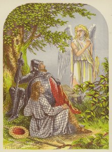 Christian és Hopeful belekaptak a hálóba alkotó: Alexander Francis Lydon