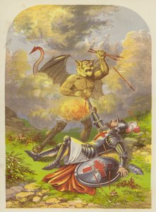 A keresztények harcolnak Apollyonnal alkotó: Alexander Francis Lydon