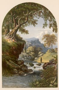 Illusztráció Bryant The Rivulet című művéhez alkotó: Alexander Francis Lydon