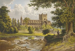Jedburgh-i apátság, 1882, 1897 alkotó: Alexander Francis Lydon