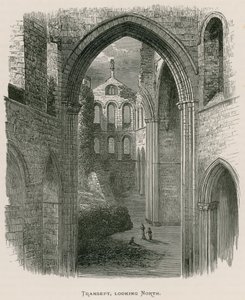 Kirkstall apátság, kereszthajó, északi irányban alkotó: Alexander Francis Lydon