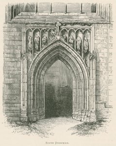 Melrose Abbey, South Doorway alkotó: Alexander Francis Lydon