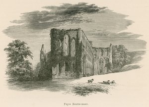 Rievaulx apátság, délkeletről alkotó: Alexander Francis Lydon