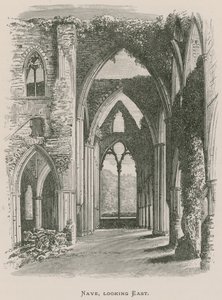 Tintern Abbey, Nave, keletre néz alkotó: Alexander Francis Lydon