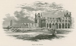 Whitby Abbey, Délről alkotó: Alexander Francis Lydon