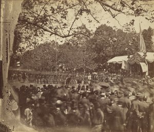 [Grand Army Review, Washington, D.C.], 1865. május. alkotó: Alexander Gardner
