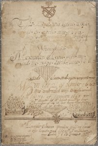 Alexander Gillespie folyóirata, 1662-85 alkotó: Alexander Gillespie