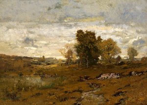 Ősz Arkville-ben alkotó: Alexander H. Wyant