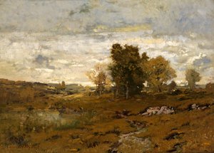 Ősz Arkville-ben, 19. század közepe-vége.