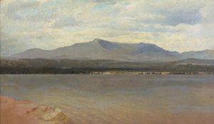 Champlain-tó alkotó: Alexander Helwig Wyant