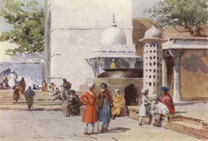 Az üst a Dargah bejáratánál, Ajmer