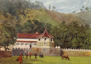 A fog temploma, Kandy, külső