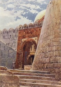 Tughlak Shah sírja (színes litó) alkotó: Alexander Henry Hallam Murray