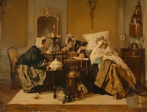 A beteg nő, 1866