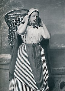 Egy newhaveni halasszony, Skócia, 1912 alkotó: Alexander Inglis