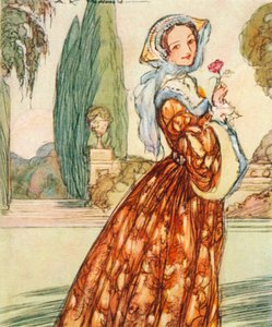 Anne Boleyn, c1507-1536. Henrik felesége és hitvese, I. Erzsébet királynő anyja, 1937