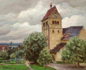 Reichenau, Marienmünster / Alexander Koester festménye