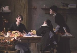 Mesterséges virág munkások alkotó: Alexander Mann