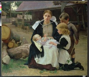 Az új baba, 1886-88 körül