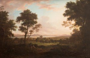 Castle Huntly, 1800 körül (olaj, vászon) alkotó: Alexander Nasmyth