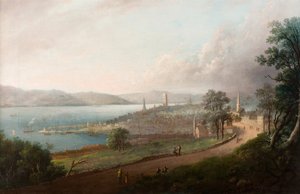 Dundee a Princes Streetről, 1823-24 körül (olaj, vászon)