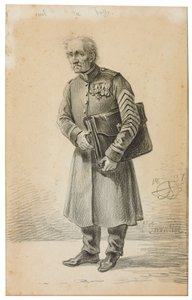 Az orosz császári hadsereg veteránja, 1837