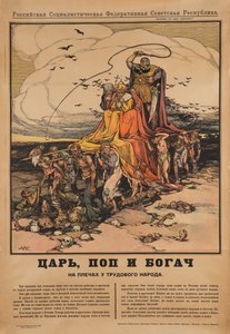 A cár, a pap és a gazdag ember, 1919