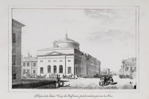 Az öröm temploma mindazoknak, akik szomorúak Sorozat Szentpétervár látképe, 1820-as évek