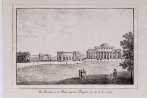 A Jelagin-palota Szentpéterváron sorozat Szentpétervári kilátások, 1820-as évek
