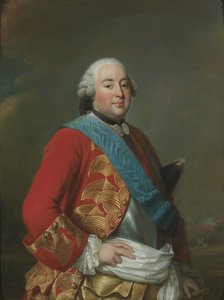 I. Lajos Fülöp (1725-1785), Duce de Orleans portréja, Roslin, Alexander (Alexandre) (1718-1793). Olaj, vászon, kb 1770. Mérete: 116x88 cm. Nemzeti Múzeum Stockholm alkotó: Alexander Roslin