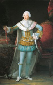 III. Viktor Amadeus, Szardínia (Torino) portréja. alkotó: Alexander Roslin