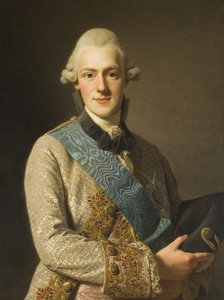 Svéd: Fredrik Adolf, 1750-1803, svéd herceg, III. Gusztáv testvére Fredrik Adolf herceg, III. Gusztáv testvére. alkotó: Alexander Roslin