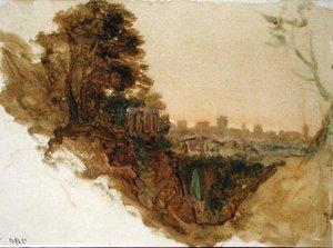 Tivoli (akvarell papíron)