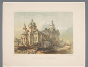 Onze Lieve Vrouwe Munsterkerk Roermondban Roermonde-i Boldogasszony-templom (cím a tárgyon) Ősi építészeti emlékművek a 11. századtól a tizenharmadik századig Limburgban (sorozat címe)