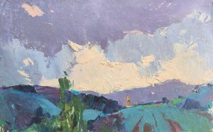 Látványos hegyi égbolt