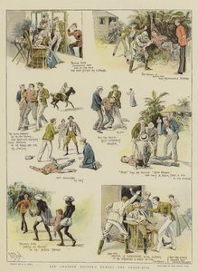 Az amatőr orvosok kígyómarás elleni gyógyszere (chromolitho)