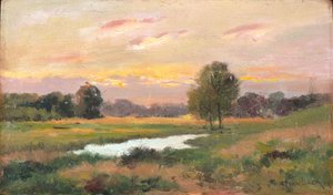 On The Brandywine (olaj, vászon) alkotó: Alexander Theobald van Laer
