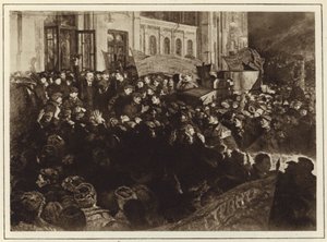 Lenin érkezése az oroszországi Szentpétervárra
