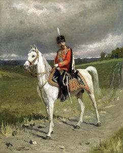 Miklós császár portréja 1868-1918, 1907.