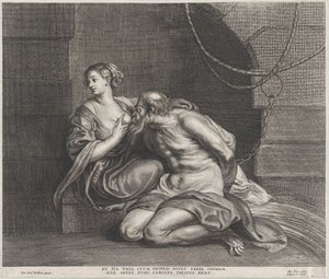 Cimon és Pero, kb. 1650-90., kb. 1650-90. alkotó: Alexander Voet