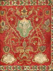 Műsor M. Glinka Élet a cárnak című operájához, 1913. alkotó: Alexander Yakovlevich Golovin