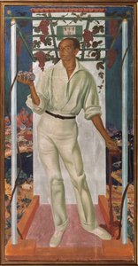 Roberto Montenegro Nervo mexikói művész portréja 1887-1968, 1915
