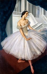 Anna Pavlova balerina portréja 1881-1931, 1924