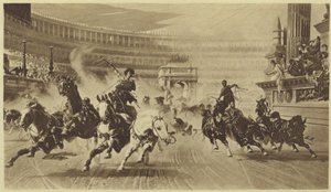 A szekérverseny (fotogravír)