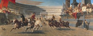 The Chariot Race, 1882 körül (olaj, vászon)