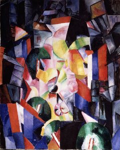 A város éjjel, 1915