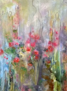 Virágzó virágfigurák alkotó: Alexandra Higgins