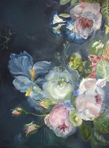 Sötét virágcsokor