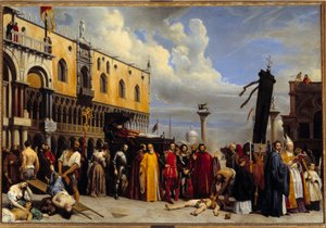 Temetési kitüntetés Tizianusnak (Tiziano Vecellio