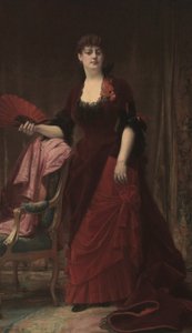 Arabella Worsham (később Arabella Huntington) portréja alkotó: Alexandre Cabanel